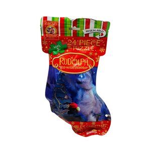 Rudolph the Red-Nosed Reindeer 24-Piece Puzzle University Games 2014 One Size